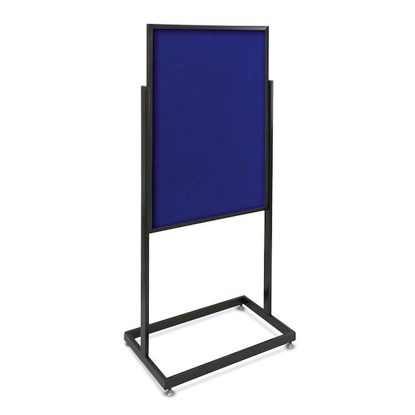 Sliding Door Indoor Enclosed Corkboard, 4
